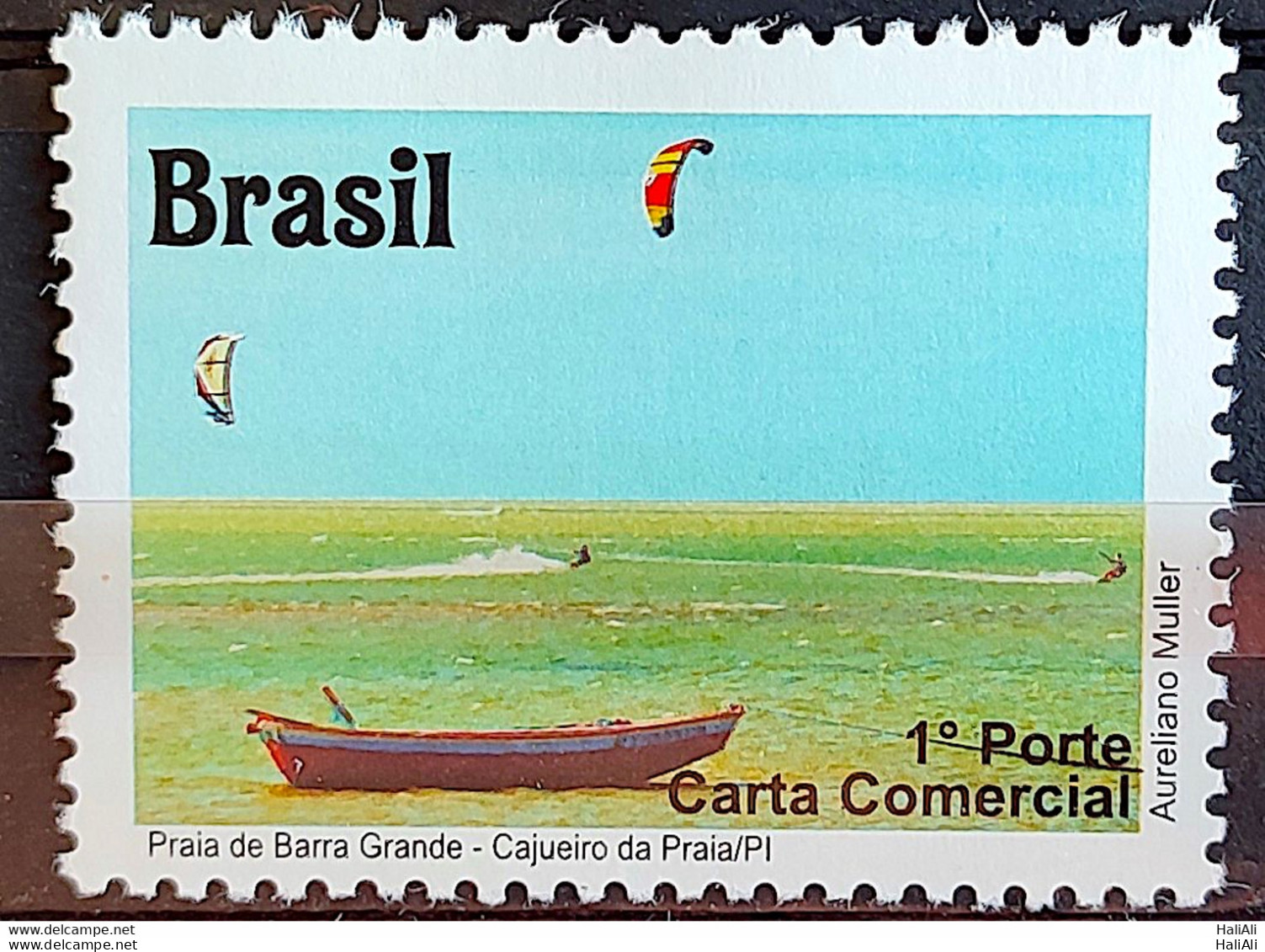 C 3123 Brazil Stamp Depersonalized Piaui Tourism 2011 Praia De Barra Grande - Personalized Stamps