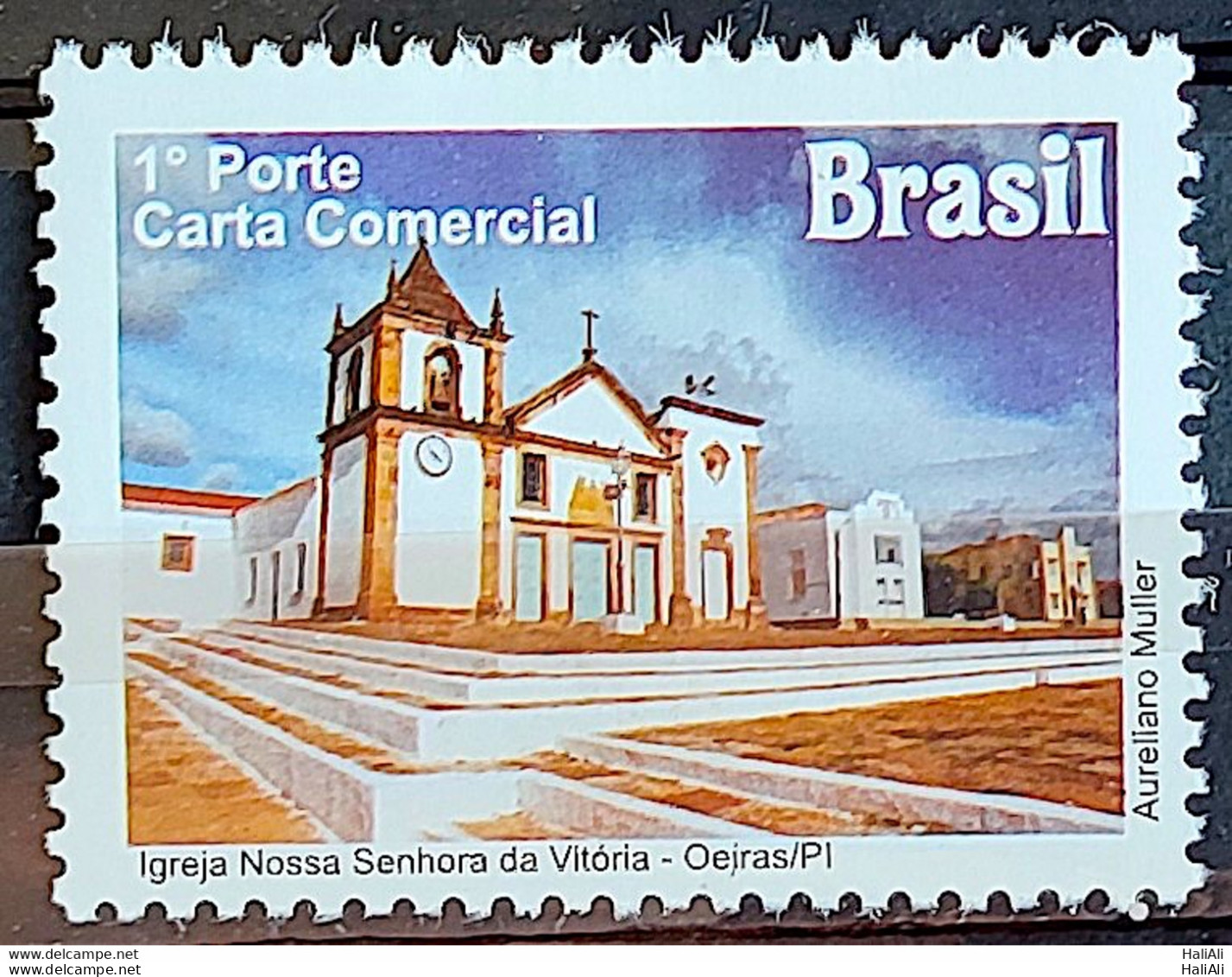 C 3116 Brazil Stamp Depersonalized Piaui Tourism 2011 Church Oeiras Religion - Personalized Stamps