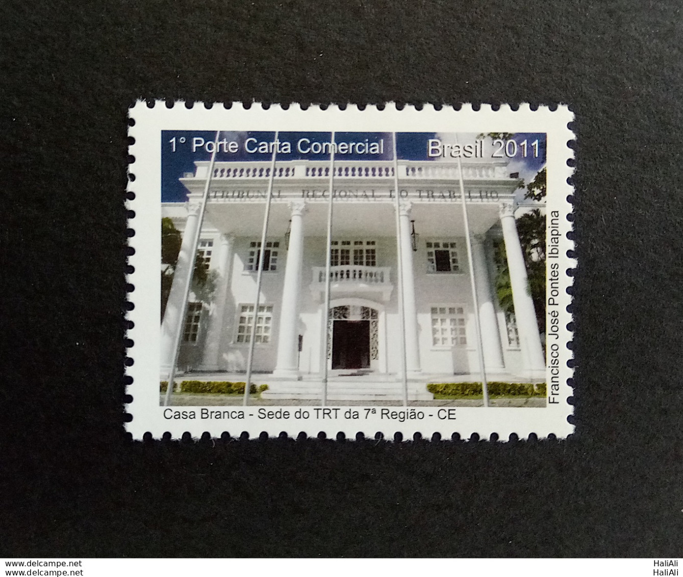 C 3098 Brazil Depersonalized Stamp Court Justice Ceara Judiciary 2011 - Unused Stamps