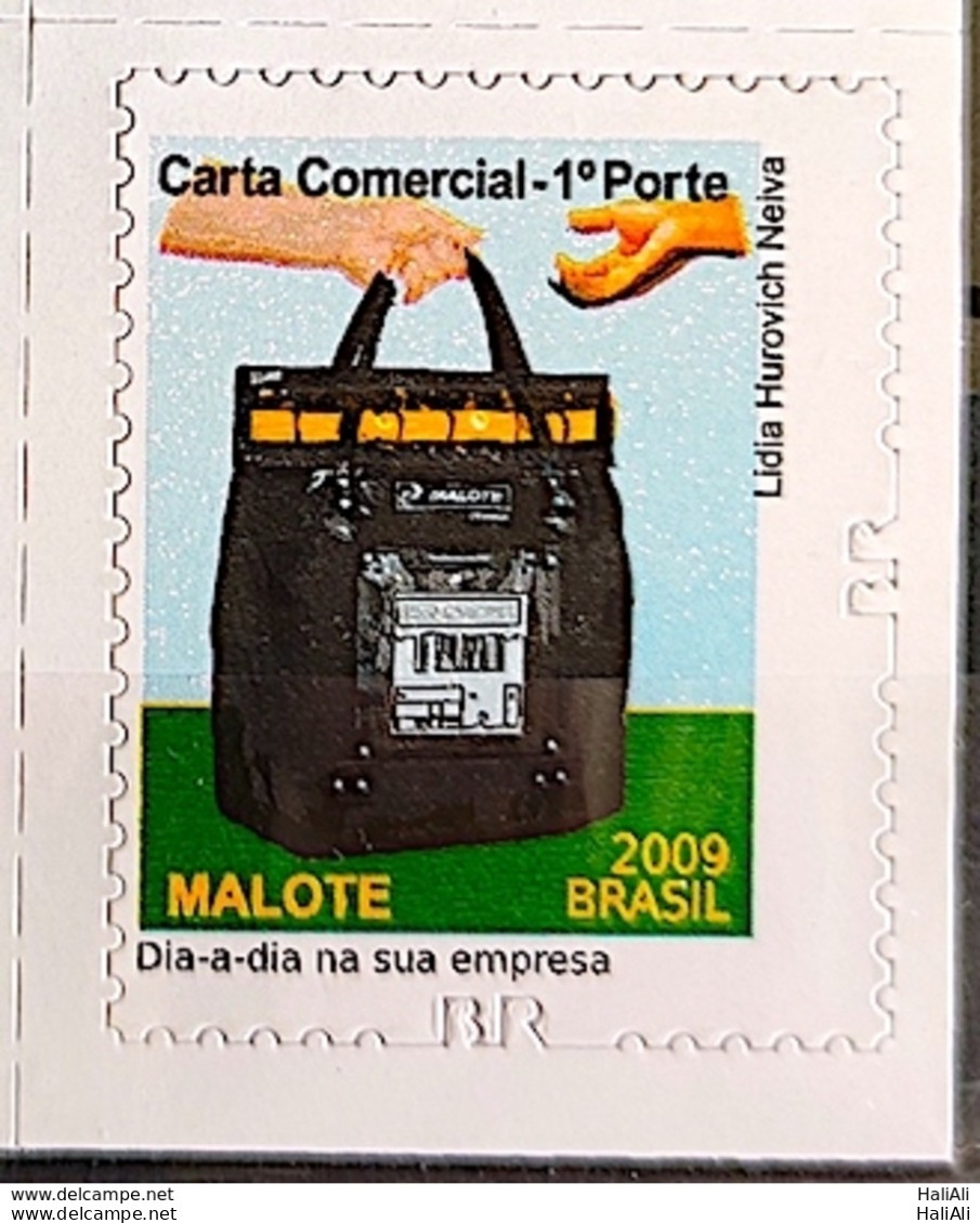 Brazil Regular Stamp RHM 853 Postal Service Malote Perforation BR 2011 - Nuovi