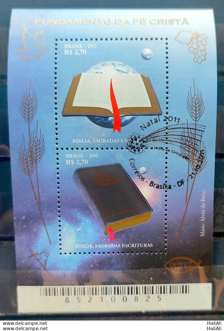 B 166 Brazil Stamp Christmas Bible Religion 2011 CBC Brasilia - Nuovi