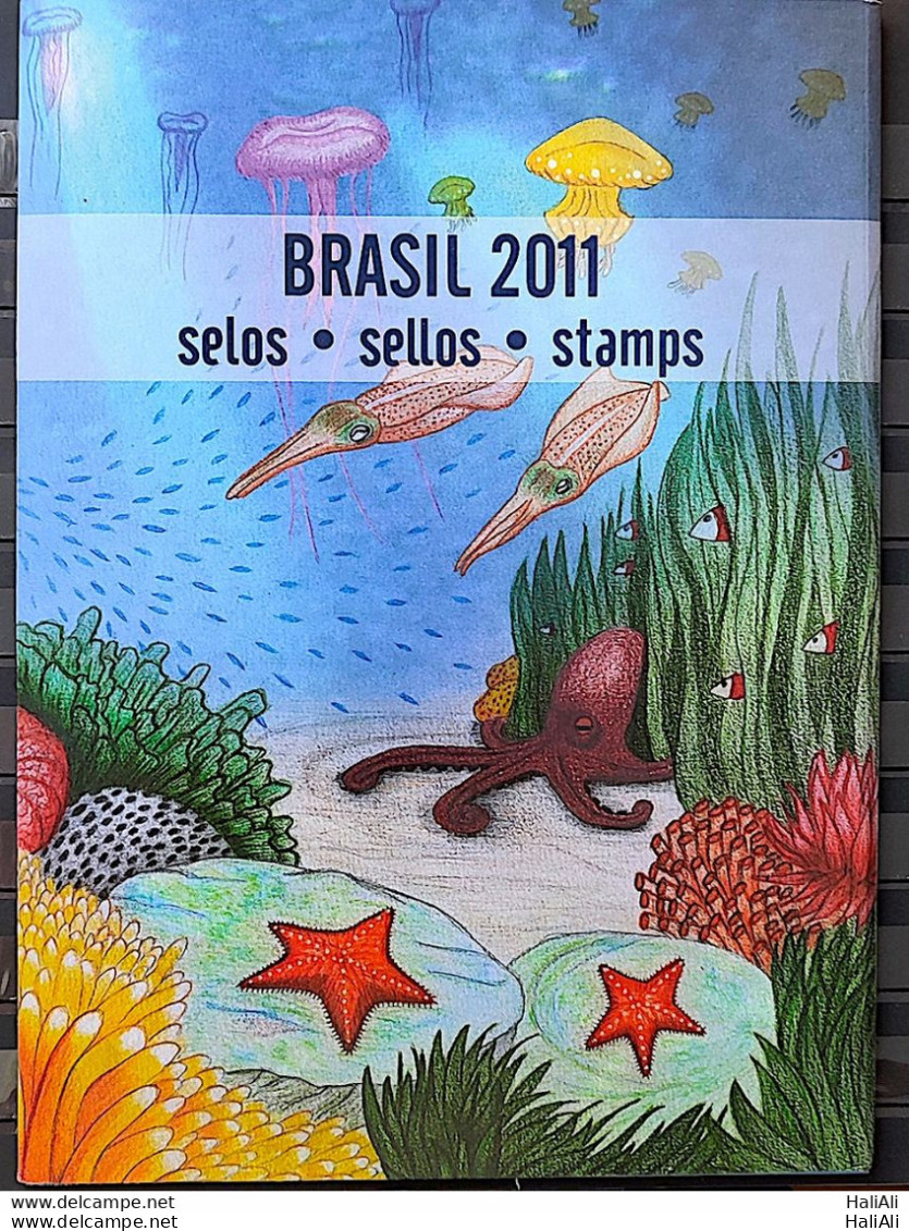 Brazil Collection Stamp Yearpack 2011 Mint - Ongebruikt