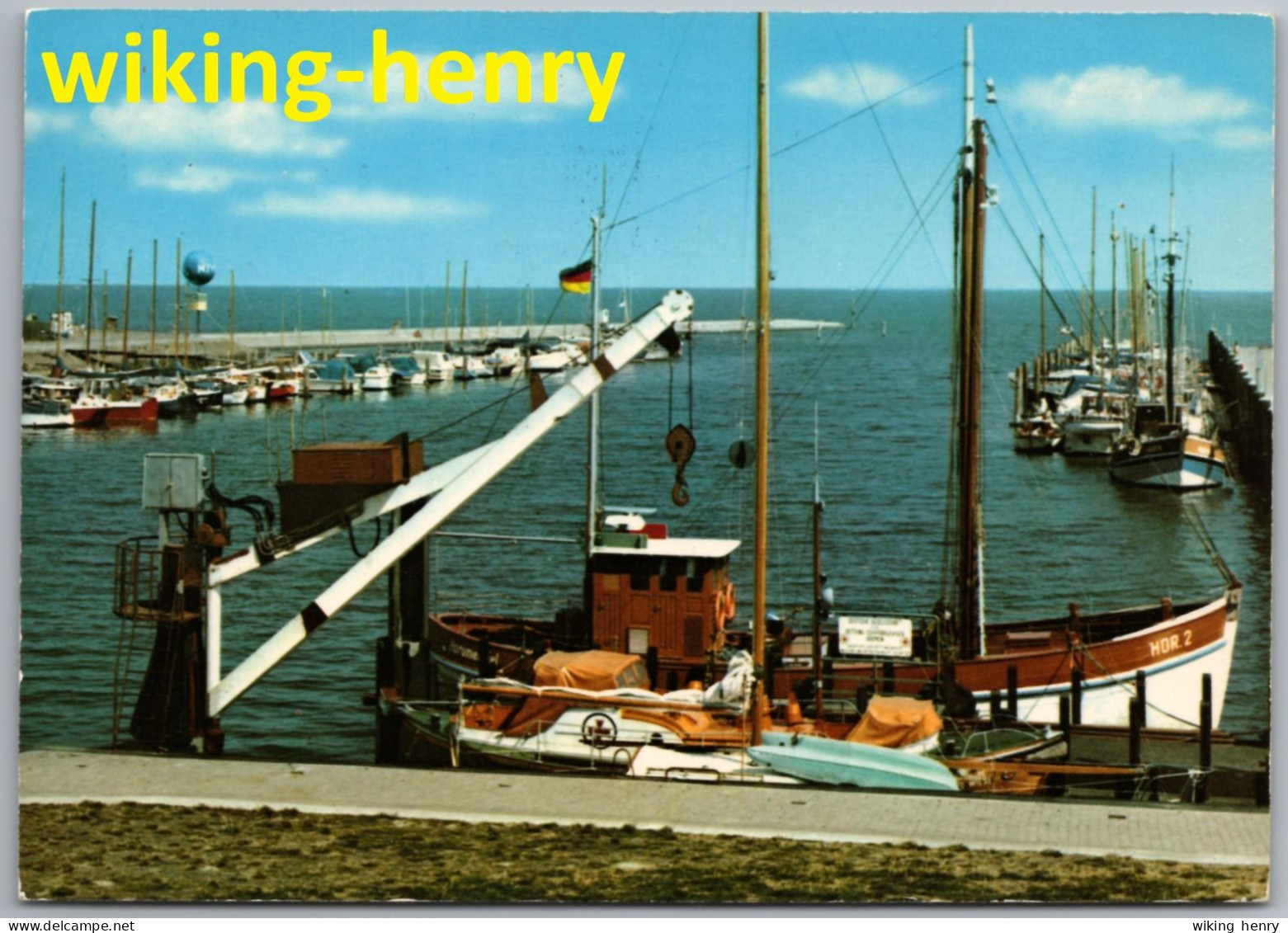 Wangerland Horumersiel Schillig - Hafen Anlegestelle Fischerboot - Wangerland