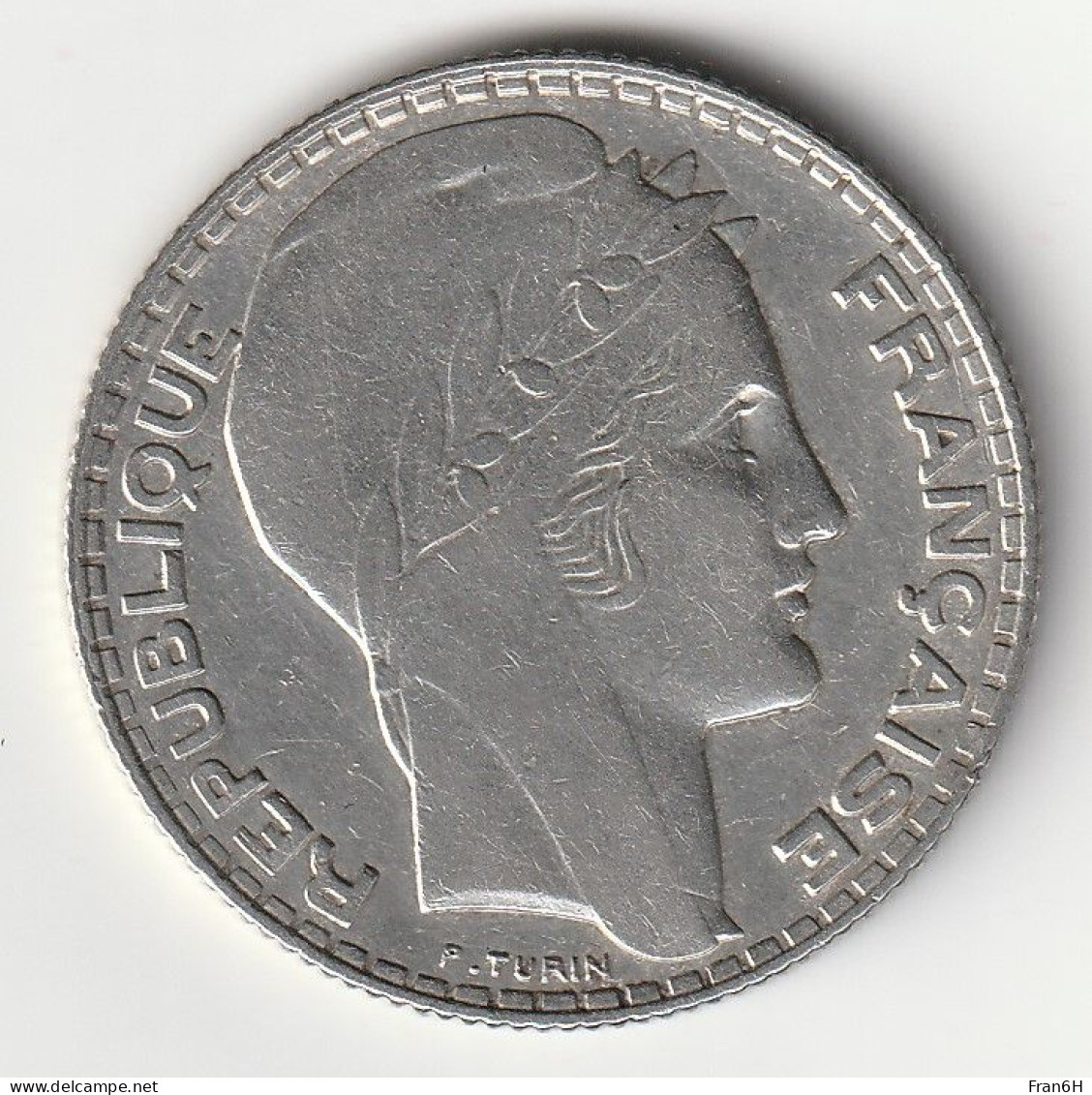 10 Francs Turin Argent 1939 - Silver - - 10 Francs