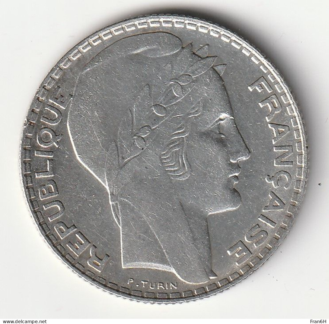 10 Francs Turin Argent 1939 - Silver - - 10 Francs
