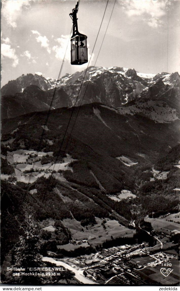 H0889 - Lichtenstein Klamm Seilbahn Eisriesenwelt Hochkönig Seilschwebebahn - Kabelbanen