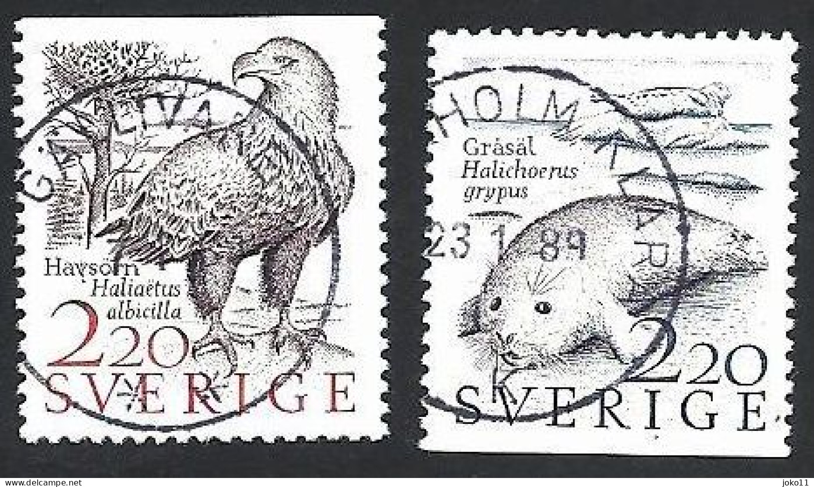 Schweden, 1988, Michel-Nr. 1479-1480, Gestempelt - Used Stamps