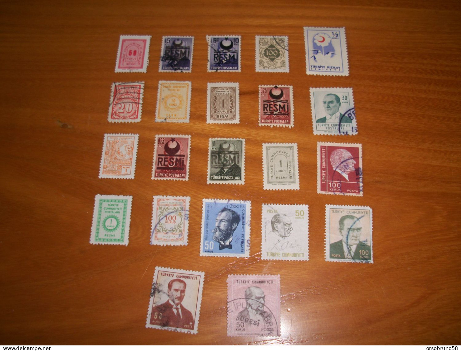 TURCHIA - FRANCOBOLLI NUOVI - USATI - Used Stamps