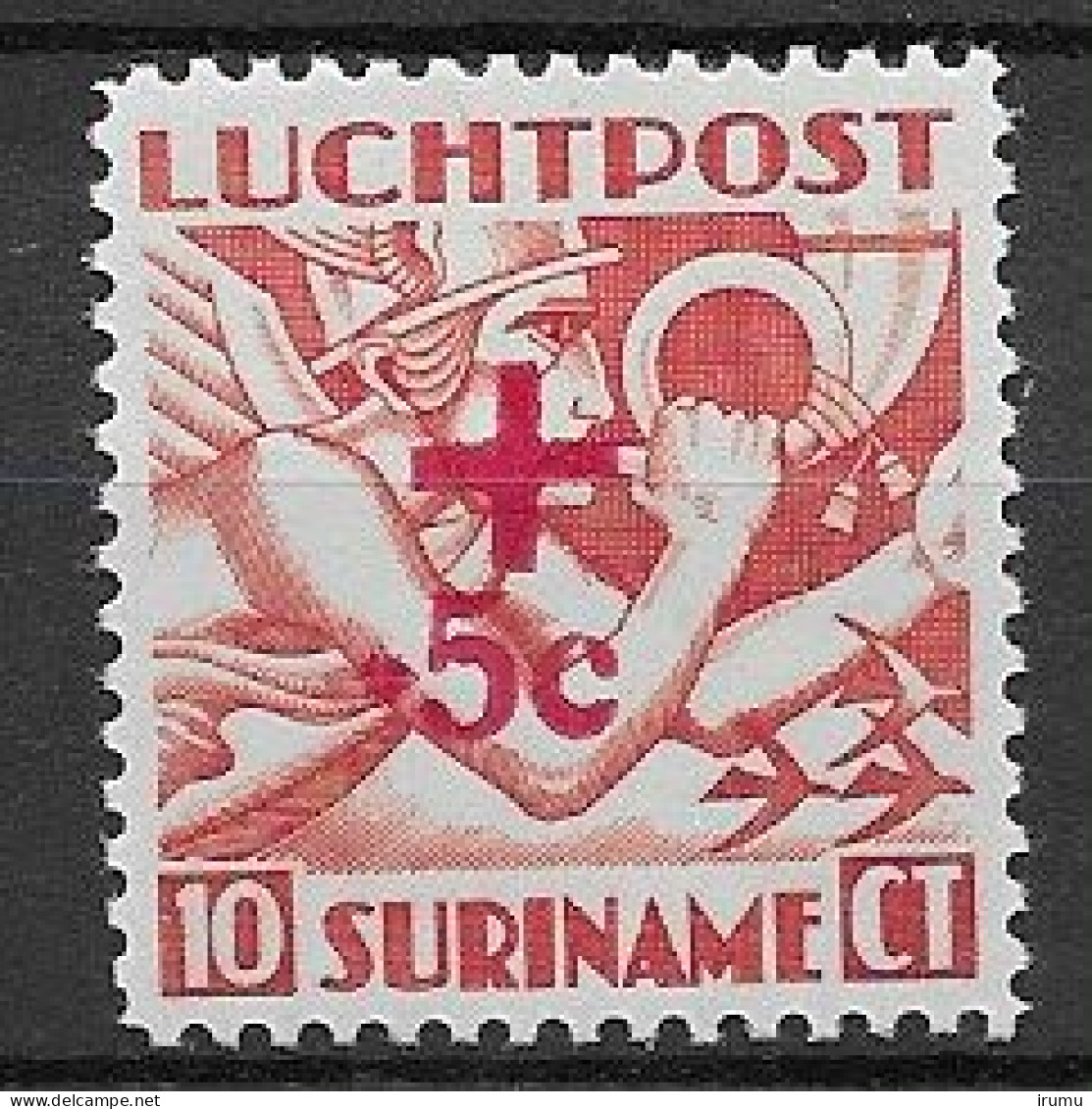 Suriname 1942, NVPH  LP23 MNH, Kw 10 EUR (SN 2650) - Surinam ... - 1975