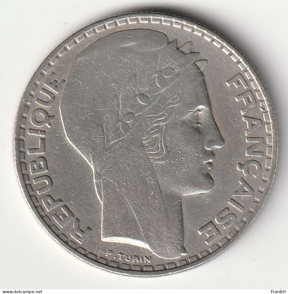 20 Francs Turin Argent 1929 - Silver - - 20 Francs