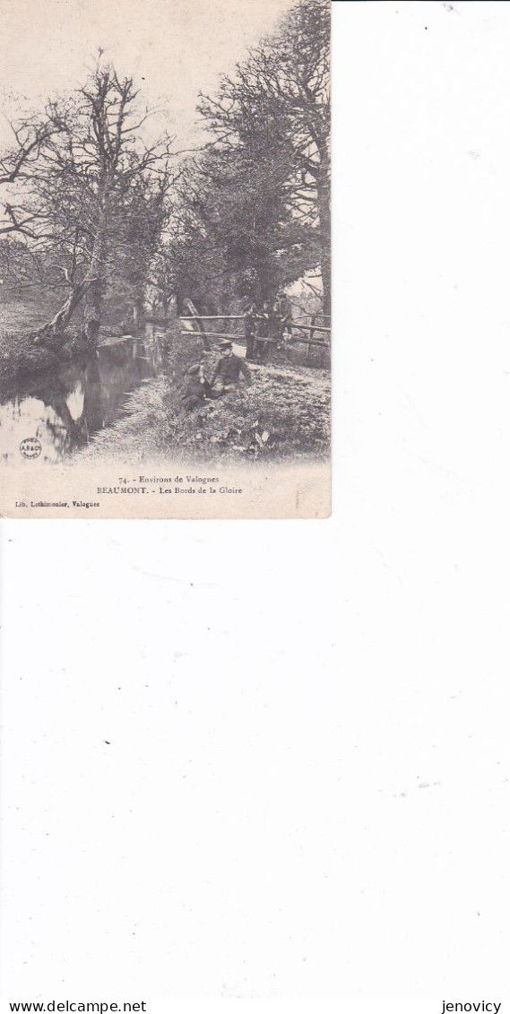 BEAUMONT LES BORDS DE LA GLOIRE ;PERSONNAGES    REF 81878 - Beaumont