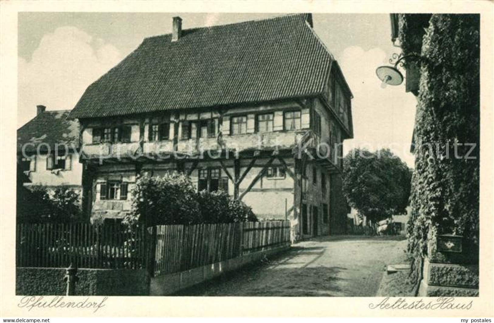 73530890 Pfullendorf Aeltestes Haus Fachwerkhaus Pfullendorf - Pfullendorf