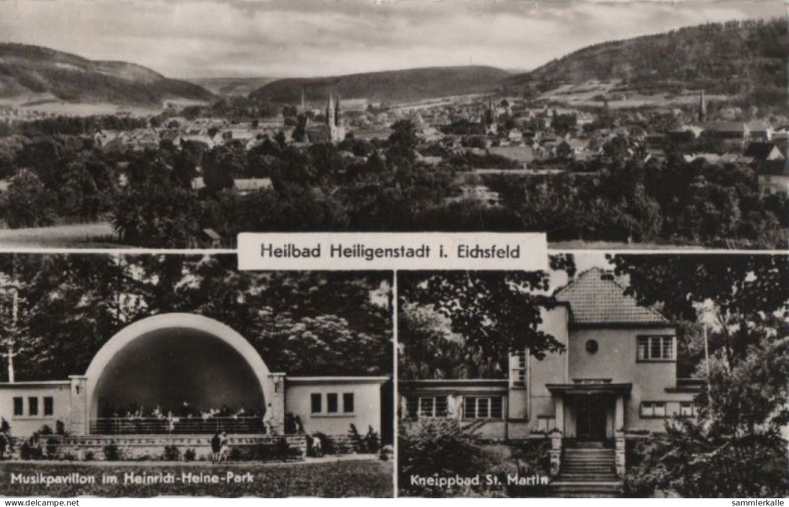 72465 - Heiligenstadt - U.a. Musikpavillon - Ca. 1960 - Heiligenstadt