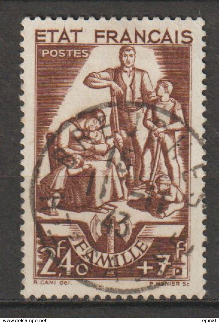 FRANCE : N° 578 Oblitéré "beau TàD" (Au Profit Du Secours National) - PRIX FIXE - - Used Stamps