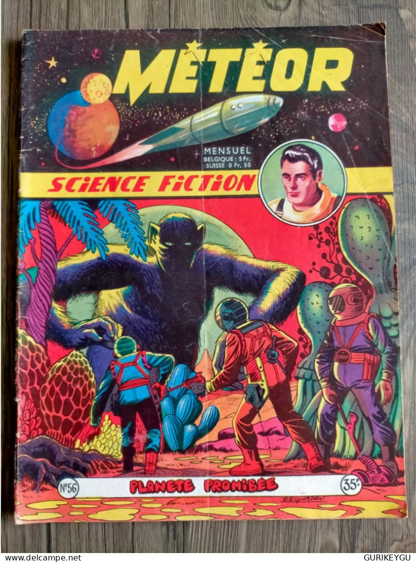 Bd  METEOR N° 56 ARTIMA   Science Fiction   - E.O. 1957 - Meteor