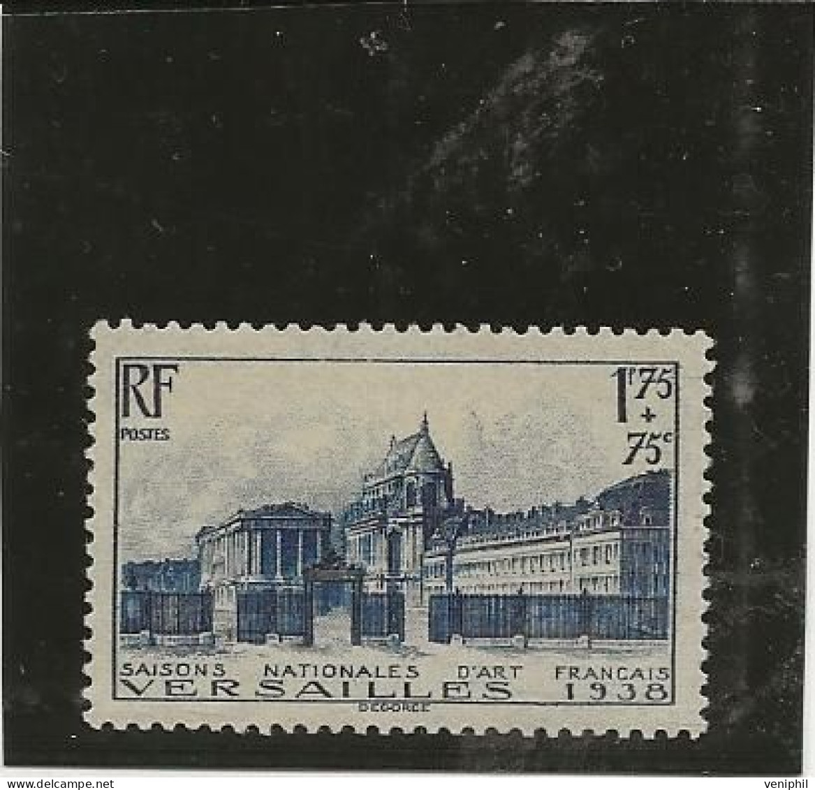 TIMBRE N° 379  NEUF AVEC GOMME ET SANS CHARNIERE - ANNEE 1938 - COTE : 46 € - Unused Stamps
