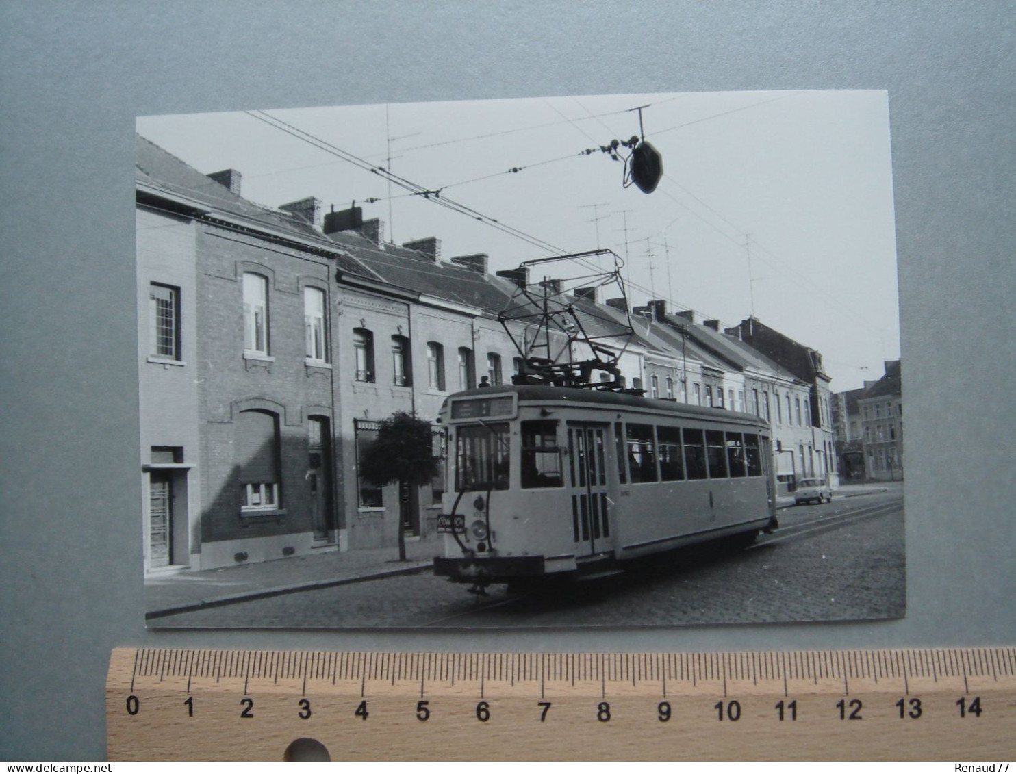 Photo - Saint Ghislain - Rue Du Port - Tram - Tramway - Ligne 1 - Saint-Ghislain