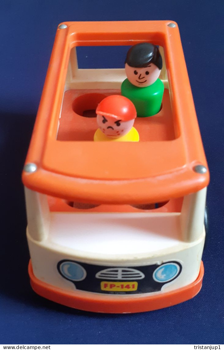 Mini Van Fisher Price 1985 - Jugetes Antiguos