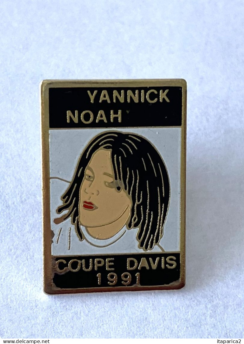 PINS SPORT TENNIS COUPE DAVIS 1991 YANNICK NOAH / 33NAT - Tennis