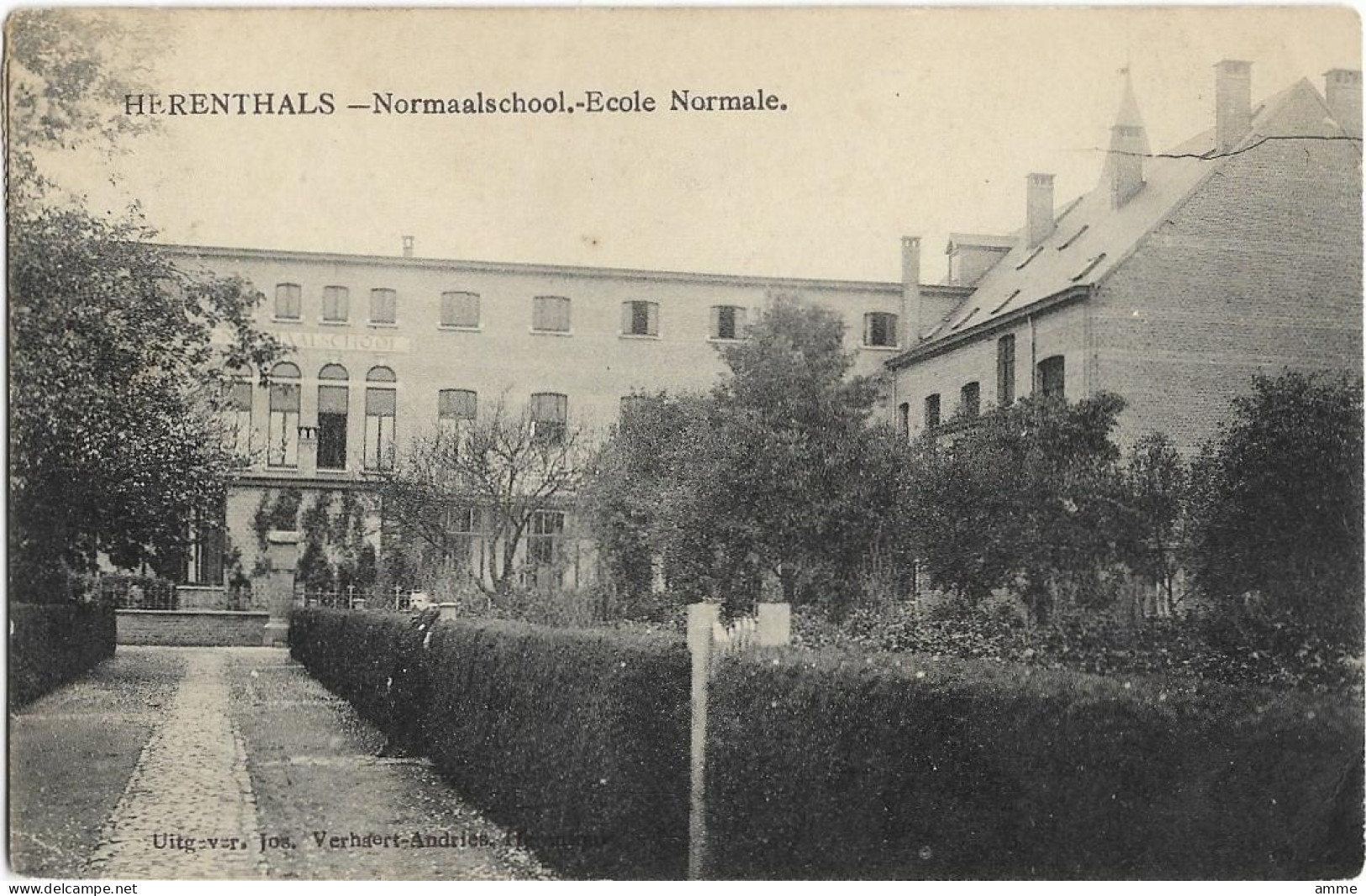 Herentals  - Herenthals   *    Normaalschool - Ecole Normale - Herentals