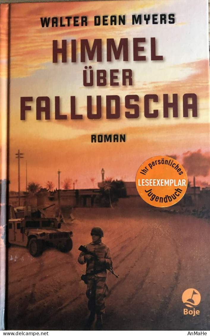 B1316 - Leseexemplar: Himmel über Falludscha - Walter Dean Myers - Roman - Entretenimiento