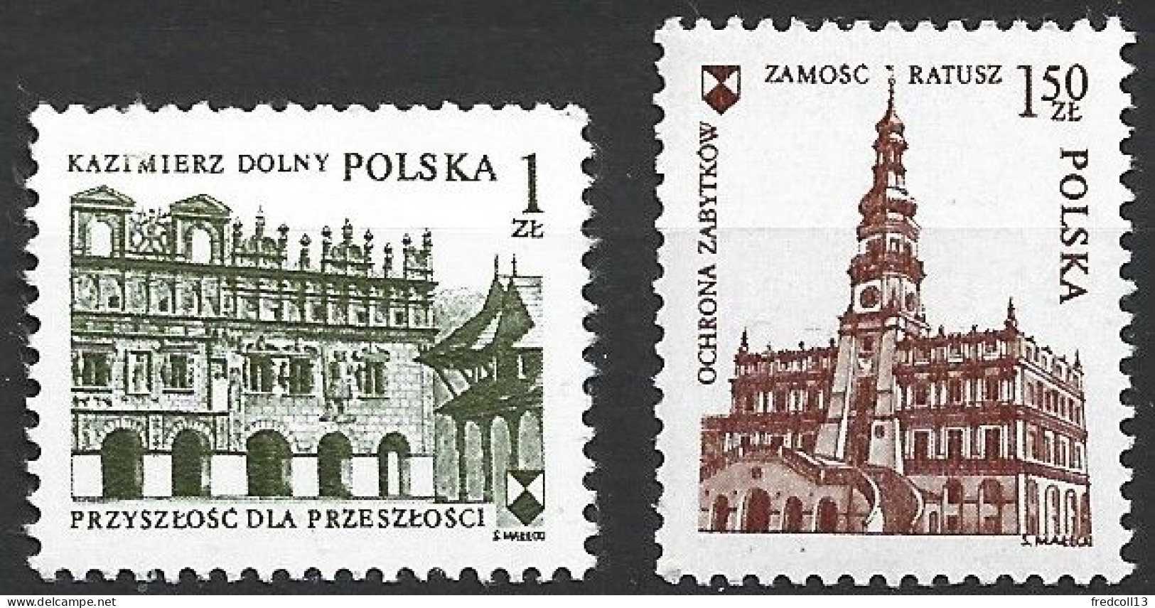 POLOGNE 2248-49 ** & * Côte 0.50 € - Nuevos