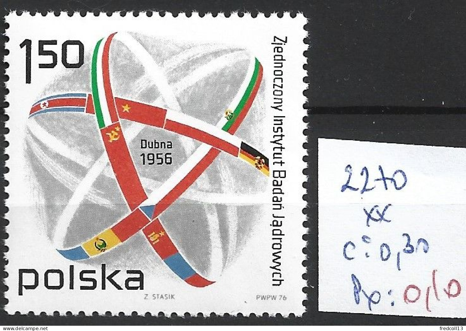 POLOGNE 2270 ** Côte 0.30 € - Unused Stamps