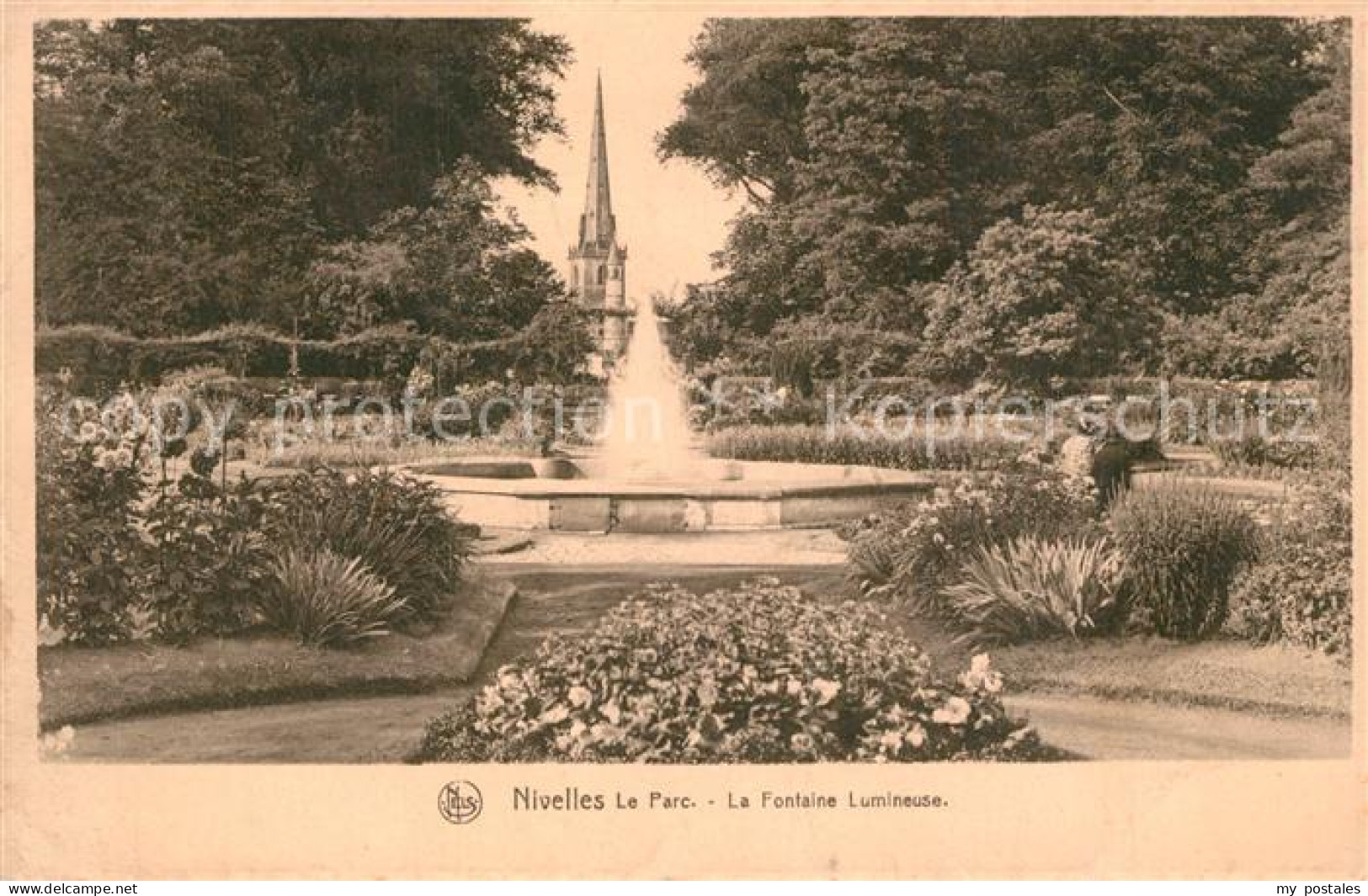 73523853 Nivelles Le Parc La Fontaine Lumineuse Nivelles - Nijvel