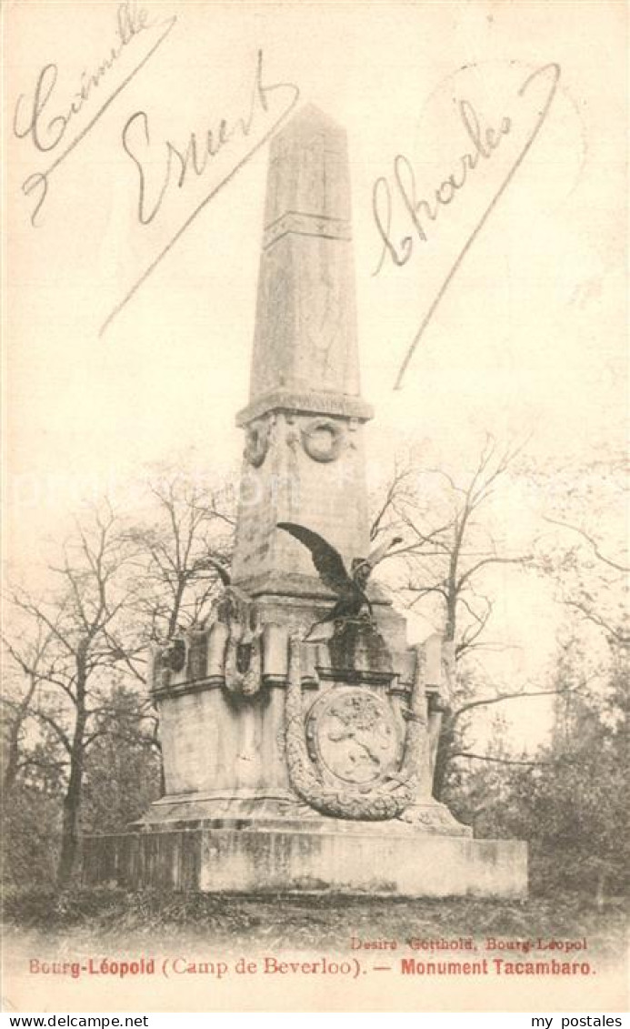 73523813 Bourg-Leopold Monument Tacambaro Bourg-Leopold - Leopoldsburg