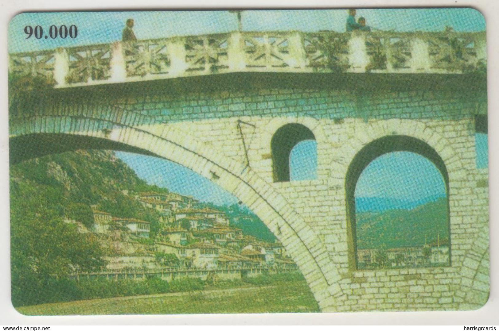 ALBANIA - Berat Unesco Traditional Heritage Town ,CN: Black, 01/99, Tirage 90.000, 100 U, Used - Albania