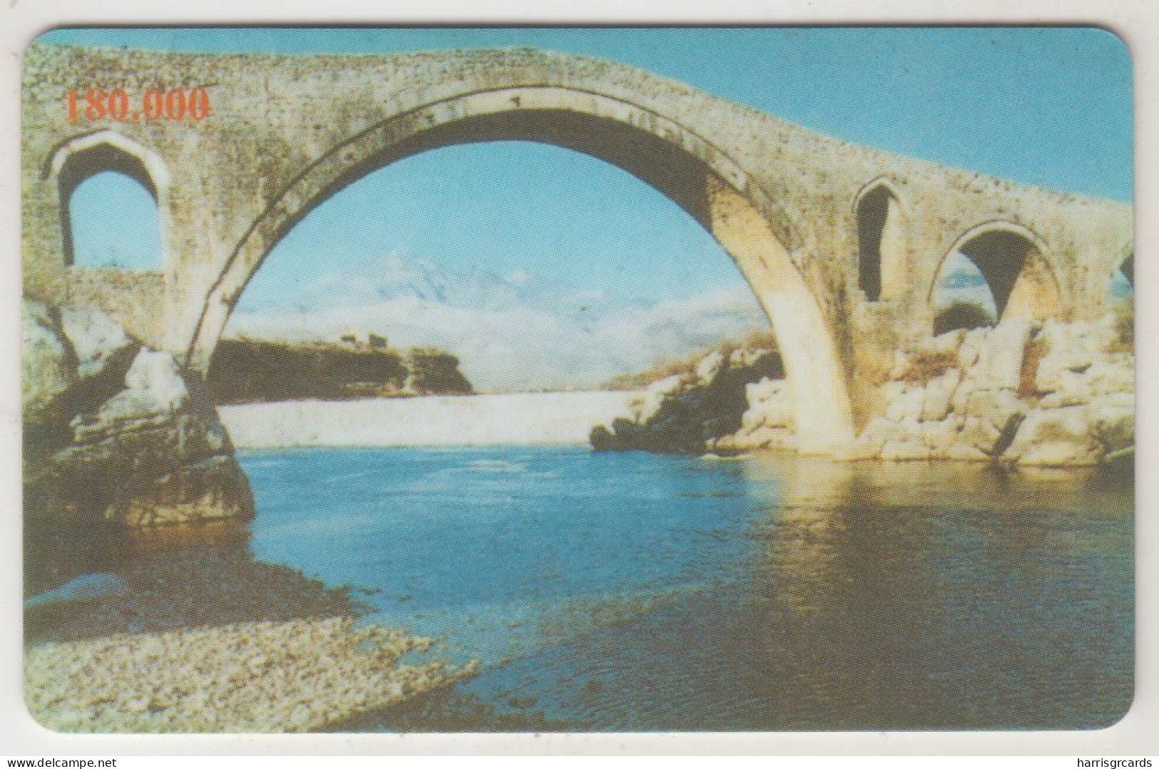 ALBANIA - Castle On Hill ,CN: Black, 02/99, Tirage 180.000, 50 U, Used - Albanië