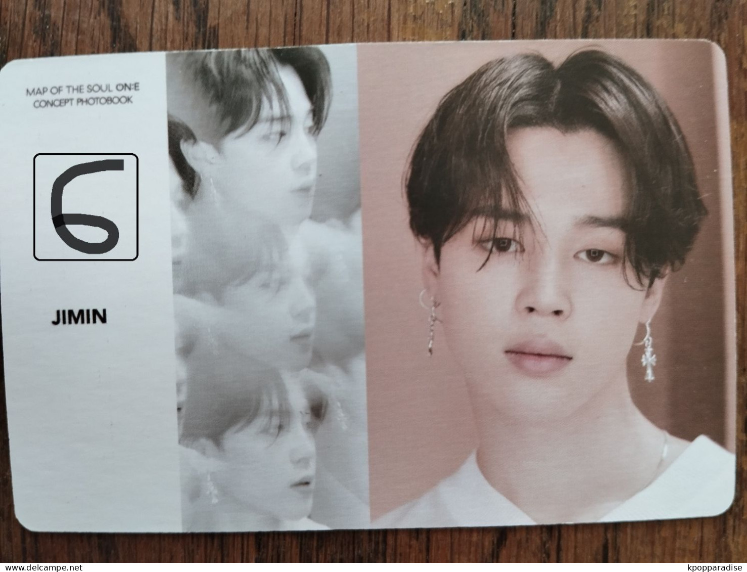 Photocard au choix   BTS Map of the soul one Jimin