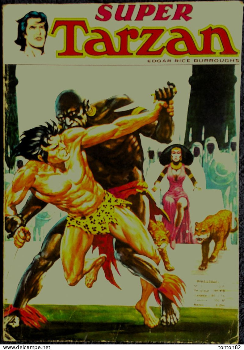 Super Tarzan - Mensuel N° 3 - Sagédition - ( 1973 ) . - Tarzan