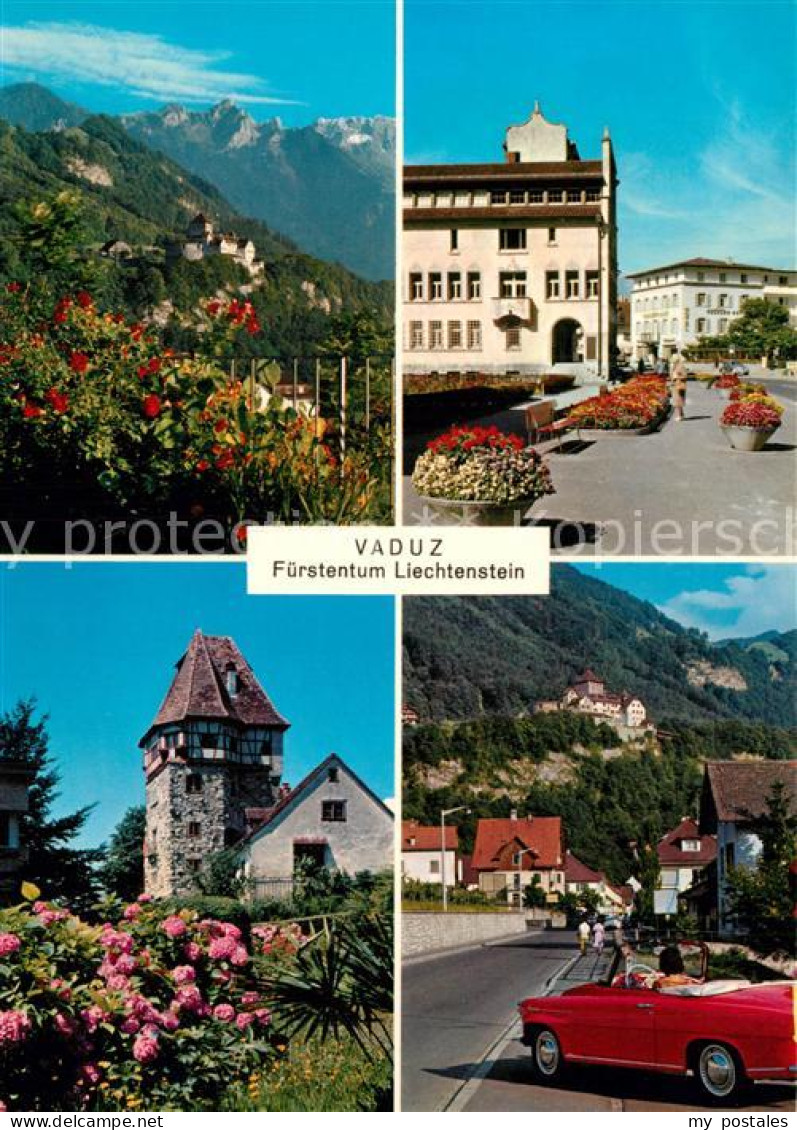 73591366 Vaduz Teilansichten Vaduz - Liechtenstein