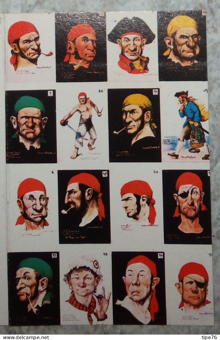 Petit Calendrier Poche 1987 Illustration Pirates " à La Palette Bretonne " Saint Malo Ille Et Vilaine - Petit Format : 1981-90