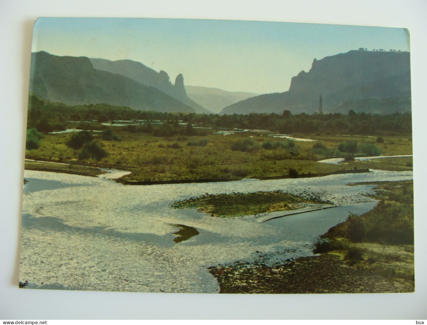 VALLE DEL FIUME  AGRI  LUCANIA     MATERA  VIAGGIATA COME DA FOTO - Matera