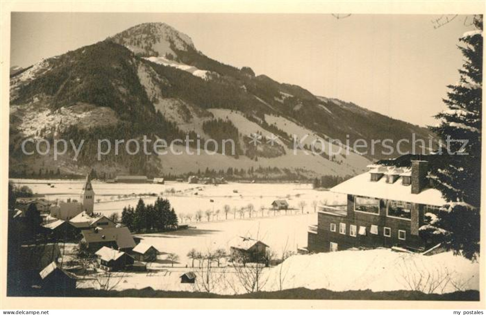 73588864 Hindelang Winterpanorama Allgaeuer Alpen Hindelang - Hindelang