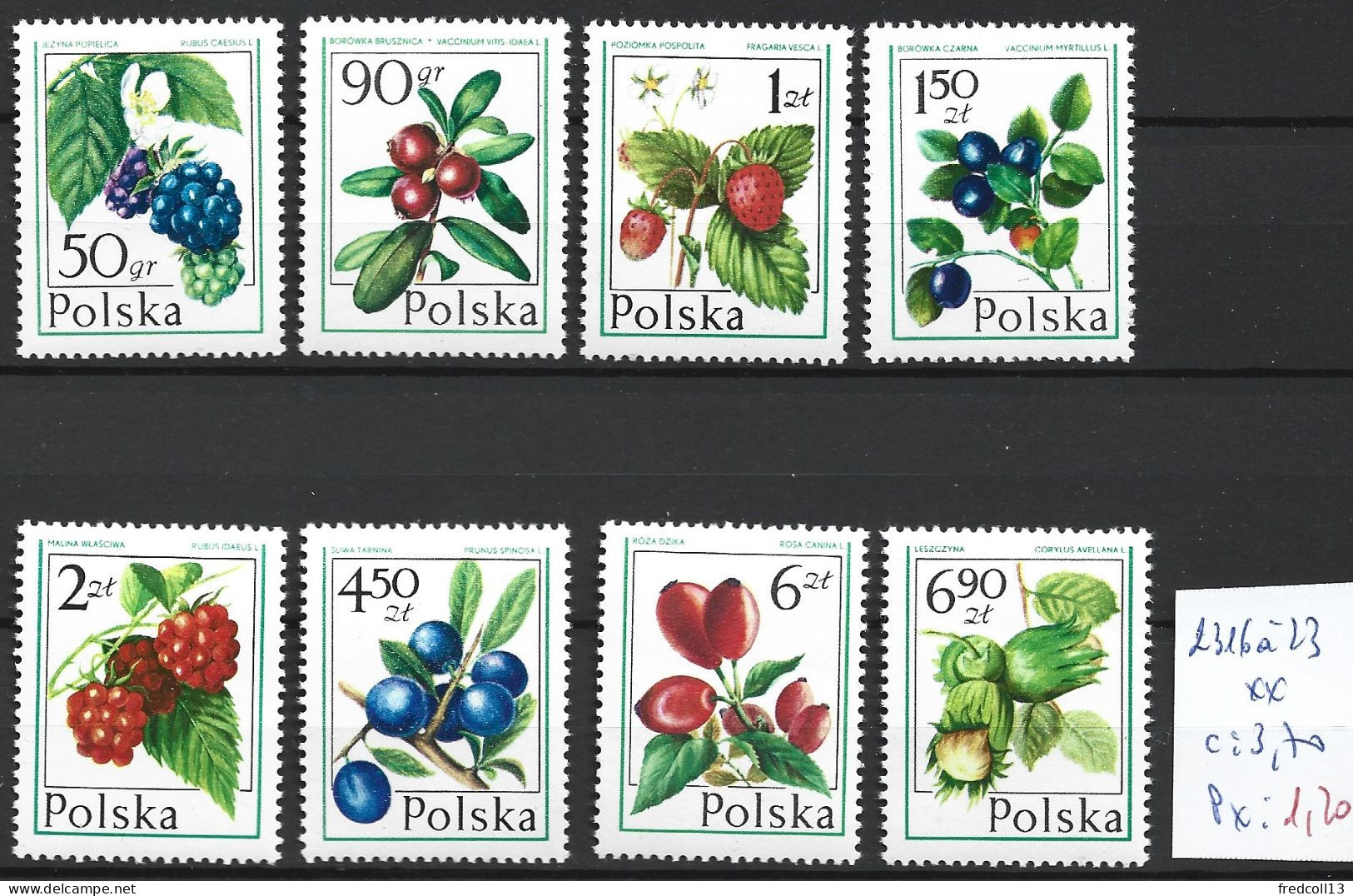 POLOGNE 2316 à 23 ** Côte 3.70 € - Ongebruikt