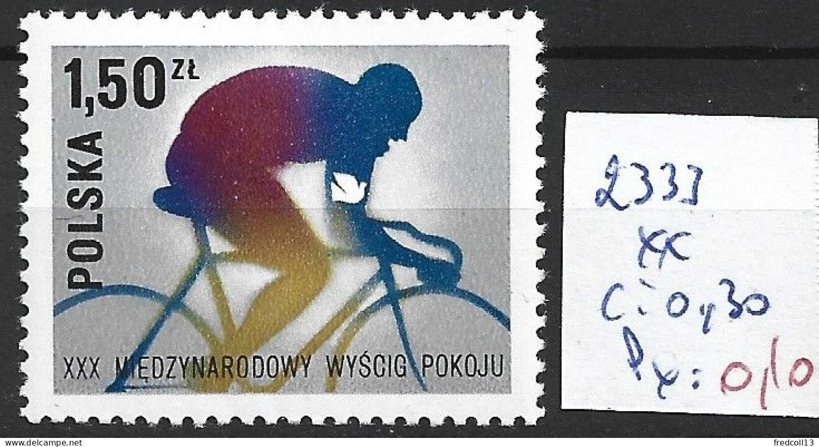 POLOGNE 2333 ** Côte 0.30 € - Unused Stamps