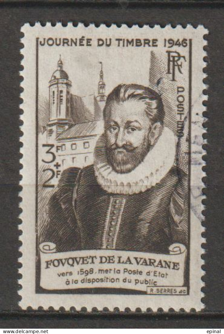 FRANCE : N° 754 Oblitéré (Journée Du Timbre) - PRIX FIXE - - Used Stamps