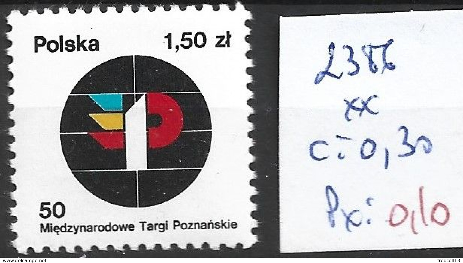 POLOGNE 2386 ** Côte 0.30 € - Unused Stamps