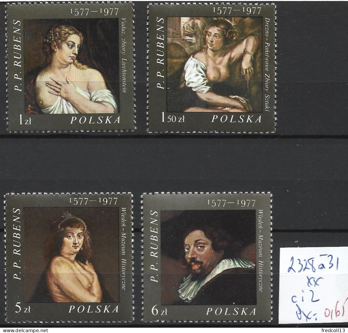 POLOGNE 2328 à 31 ** Côte 2 € - Unused Stamps