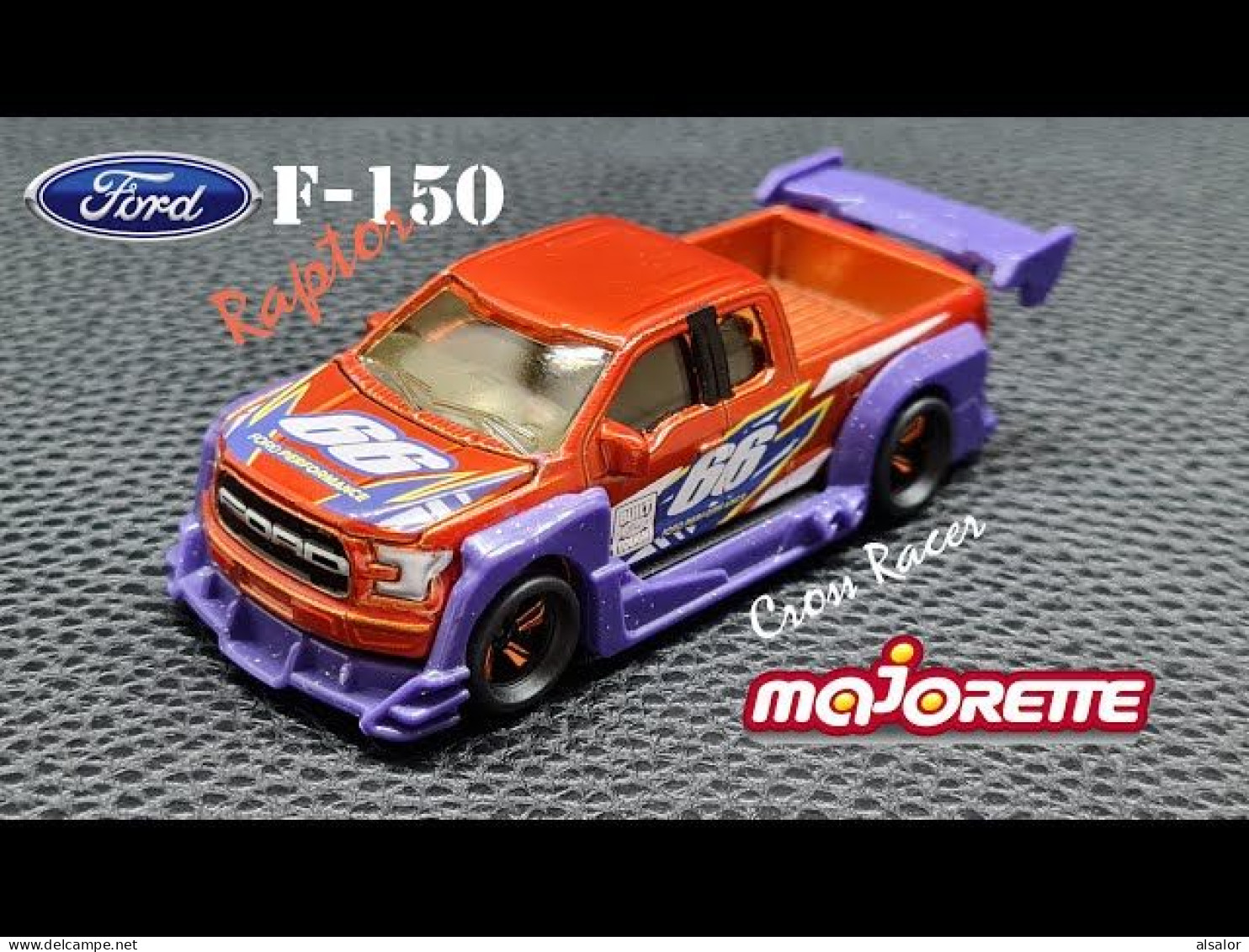 FORD F-150 SUPER RAPTOR TUNE'S UP SERIE 1 SUPER RARE MAJORETTE - Majorette