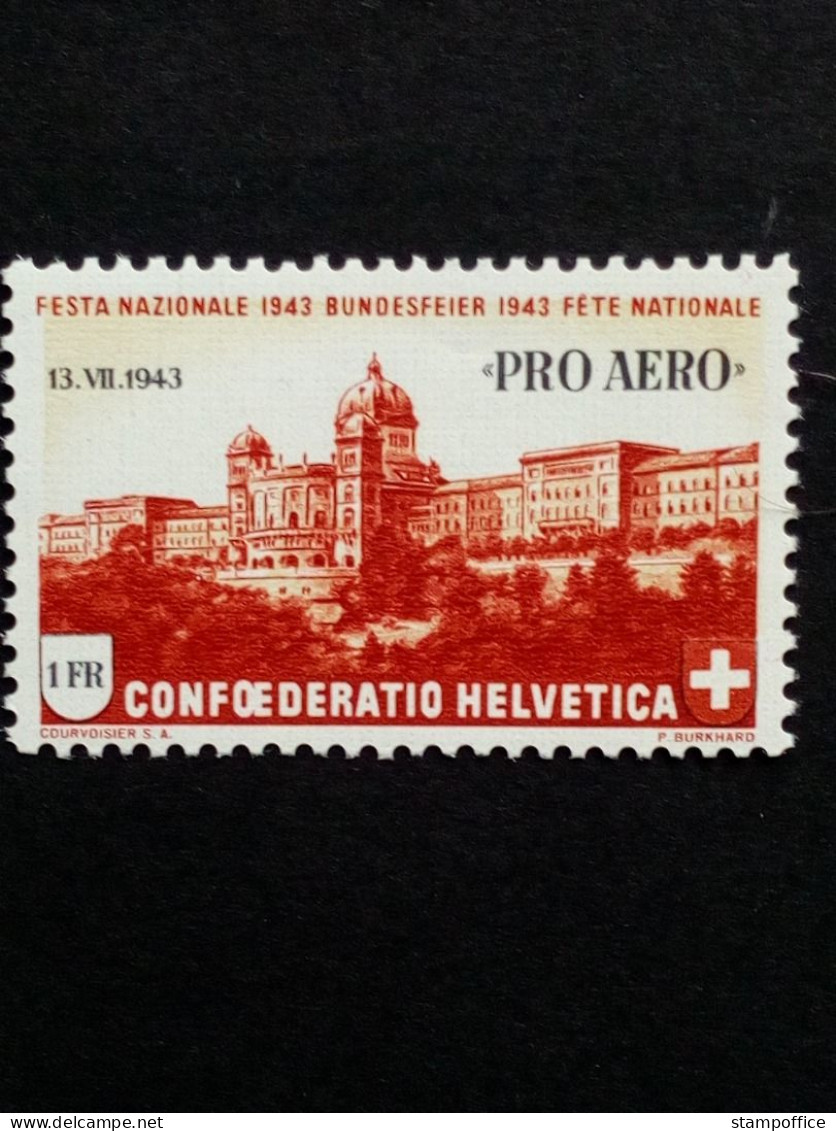 SCHWEIZ MI-NR. 422 POSTFRISCH(MINT) PRO AERO 1943 BUNDESHAUS BERN - Ongebruikt