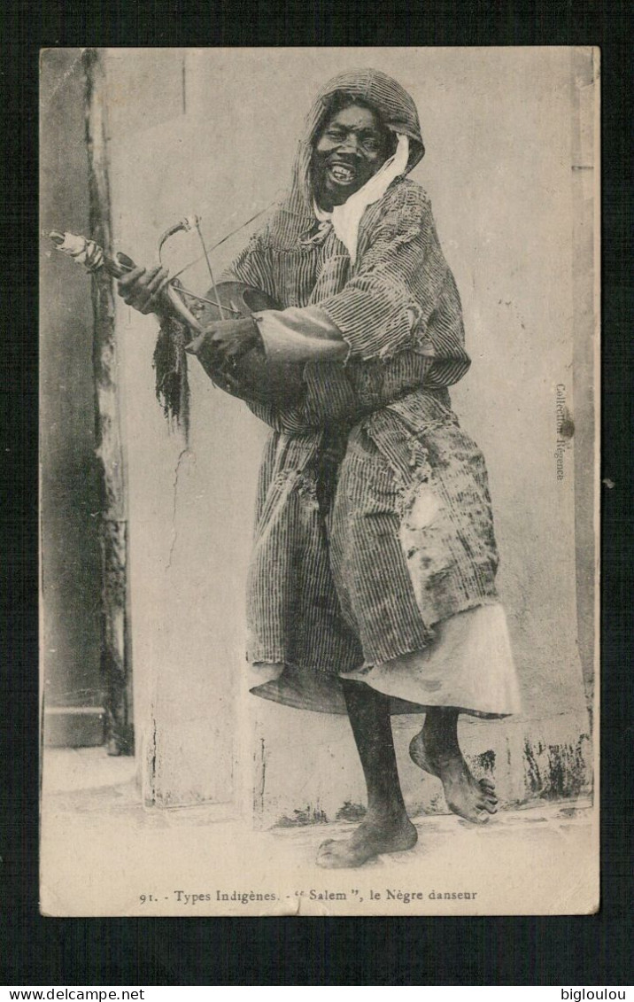 1920 - Carte Ancienne - Type Indigènes "Salem" , Le Nègre Danseur - Men