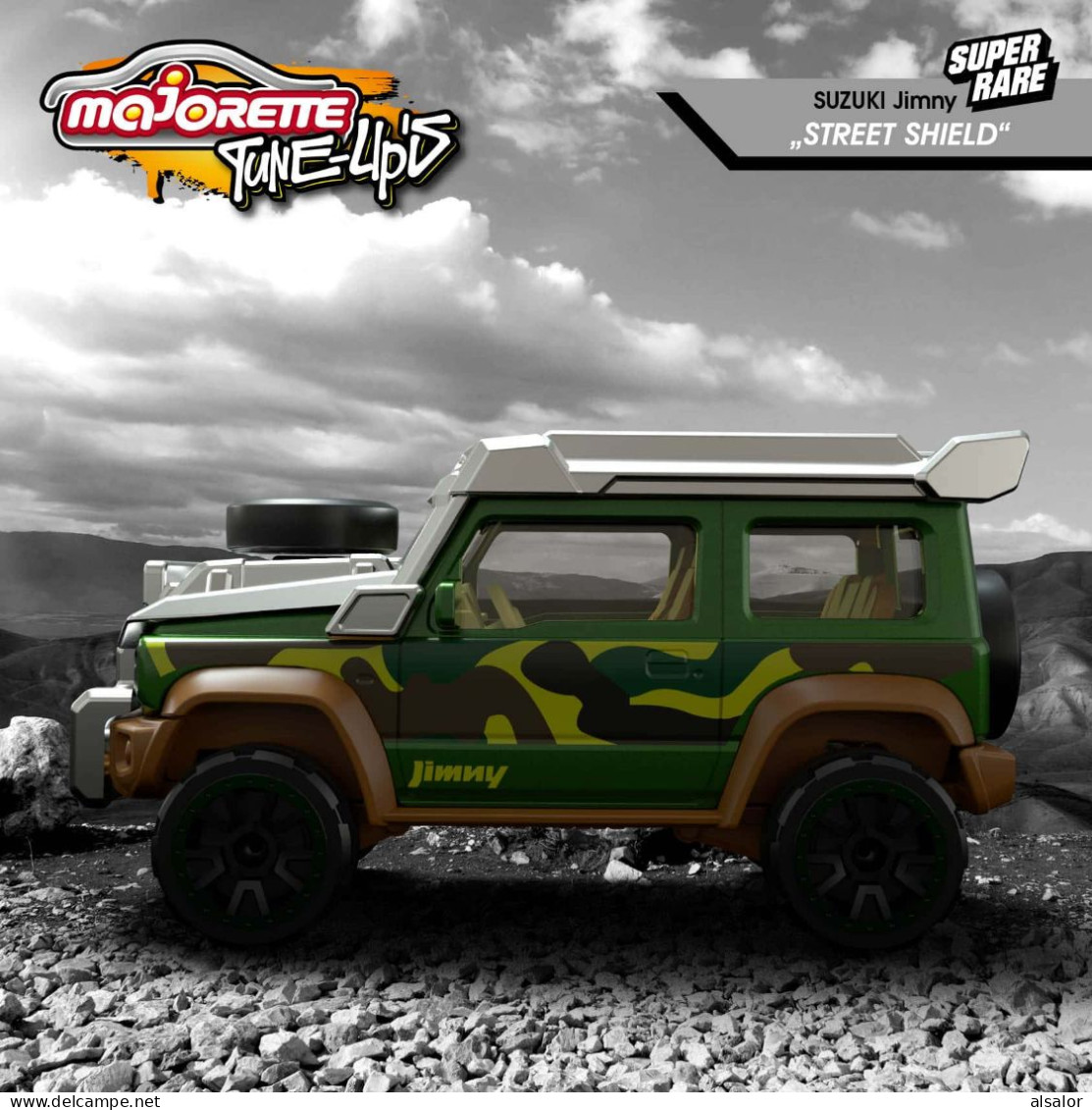 SUZUKI JIMNY "STREET SHIELD" TUNE'S UP SERIE 1 SUPER RARE MAJORETTE - Majorette