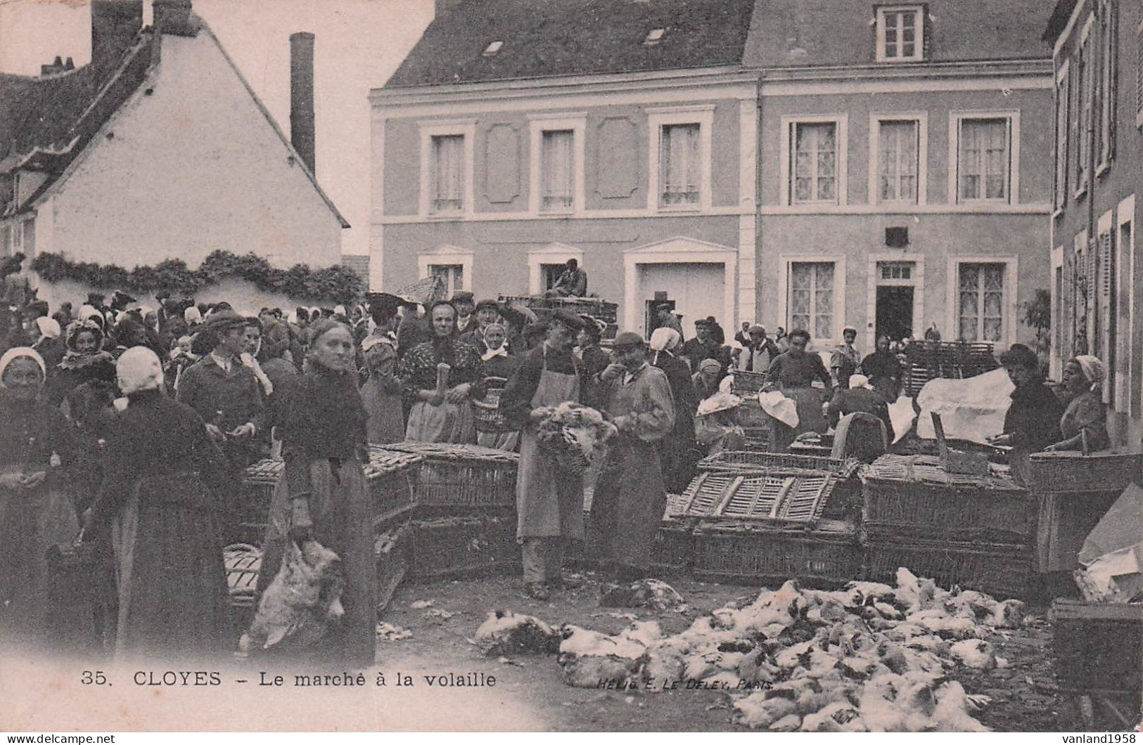 CLOYES-le Marché à La Volaille - Cloyes-sur-le-Loir