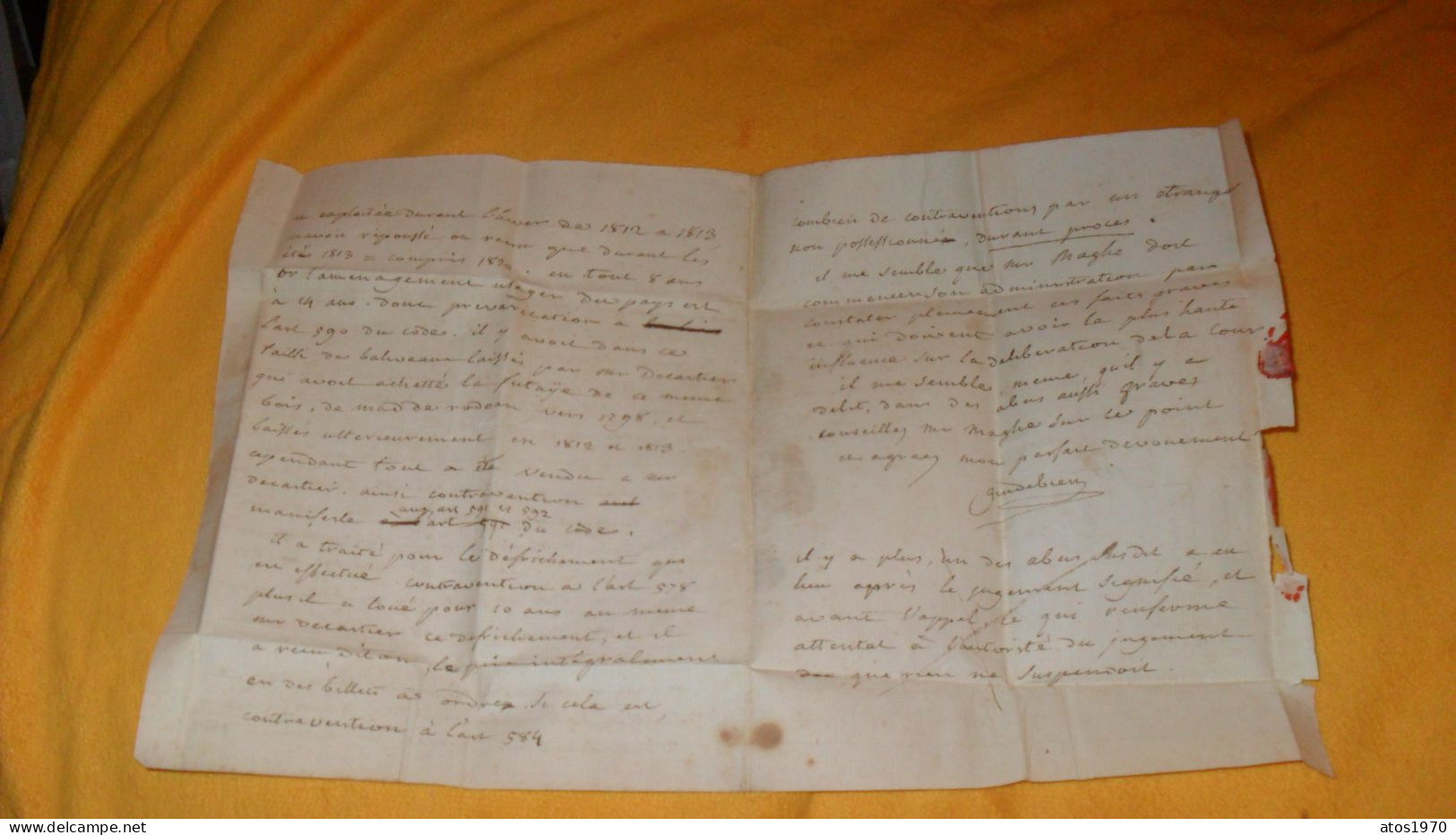 LETTRE ANCIENNE DE 1821../ MARQUE ROUGE BRUSSEL POUR CHARLEROI + TAXE ...BELGIQUE.. - 1815-1830 (Période Hollandaise)