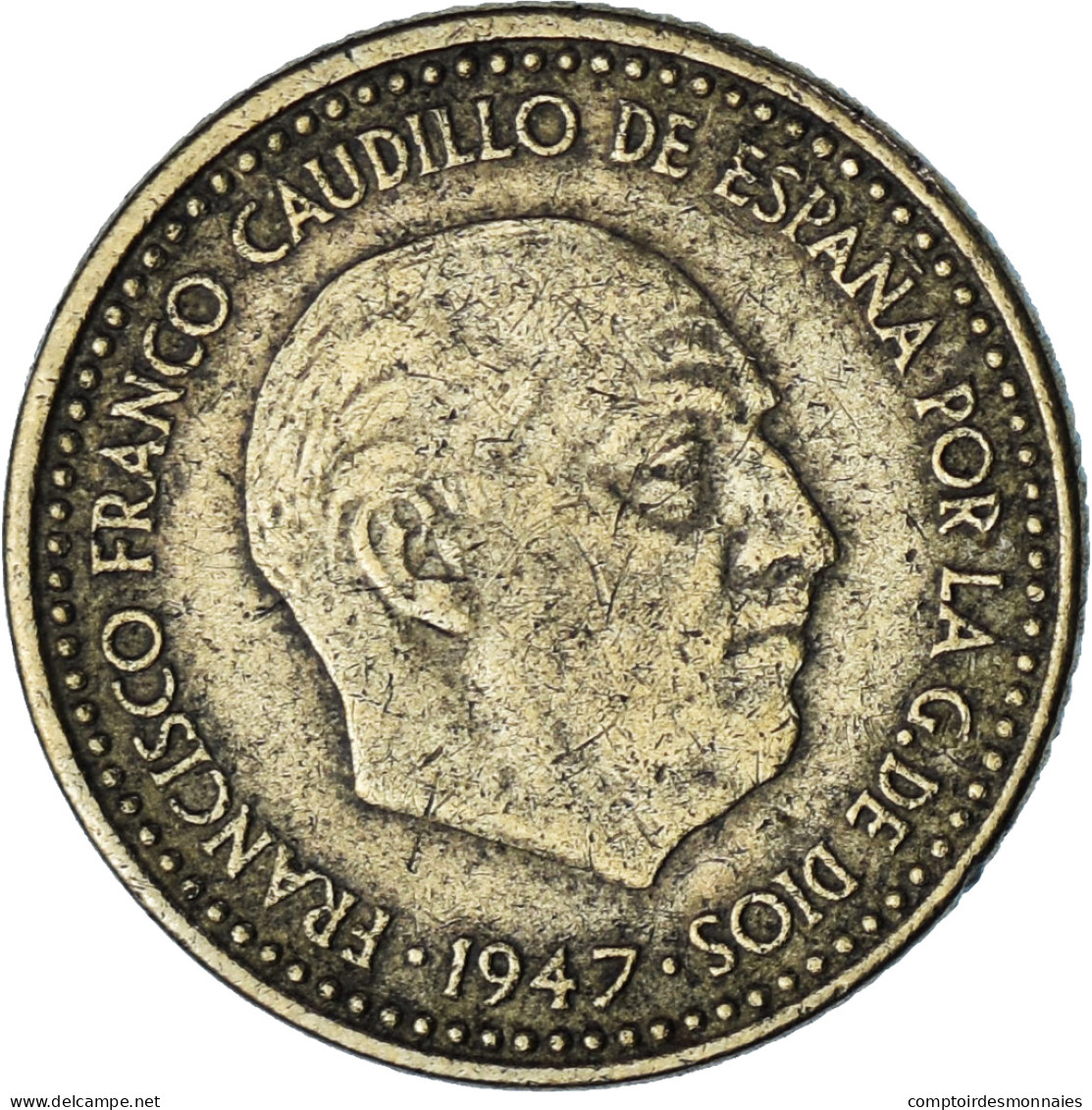 Espagne, Peseta, 1949 - 1 Peseta