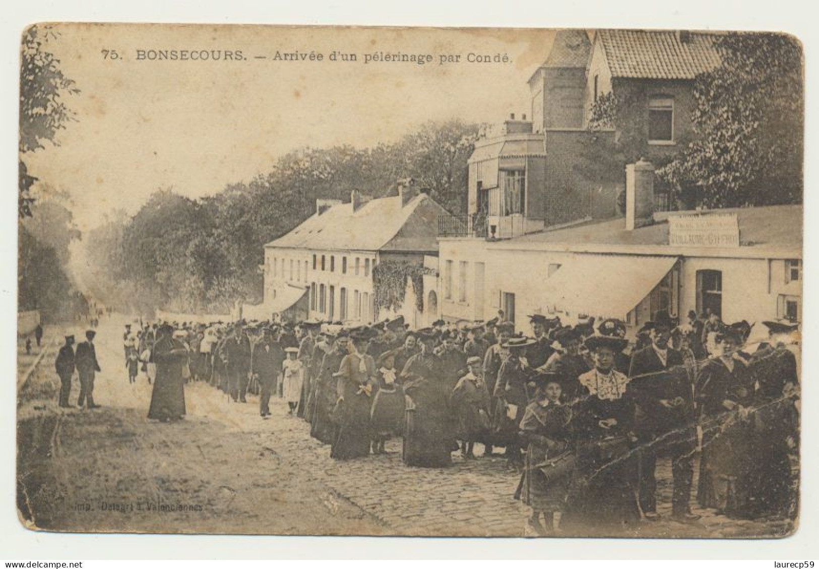 BONSECOURS - Arrivée D'un Pélerinage Par CONDÉ - Animée - Péruwelz